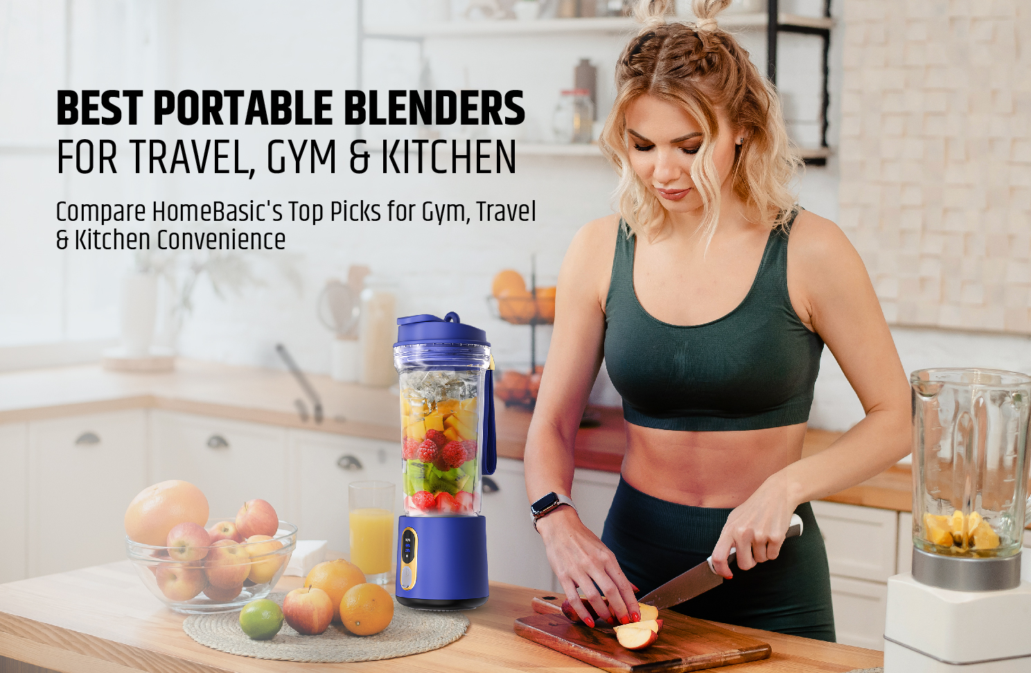 Discover the top rechargeable blenders for busy lifestyles with a comparison of HomeBasic R100 and Borosilicate Glass models. Find the perfect one for your on-the-go blending needs!