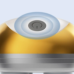 ONE-BUTTON CONTROL & 3 MASSAGE SPEEDS