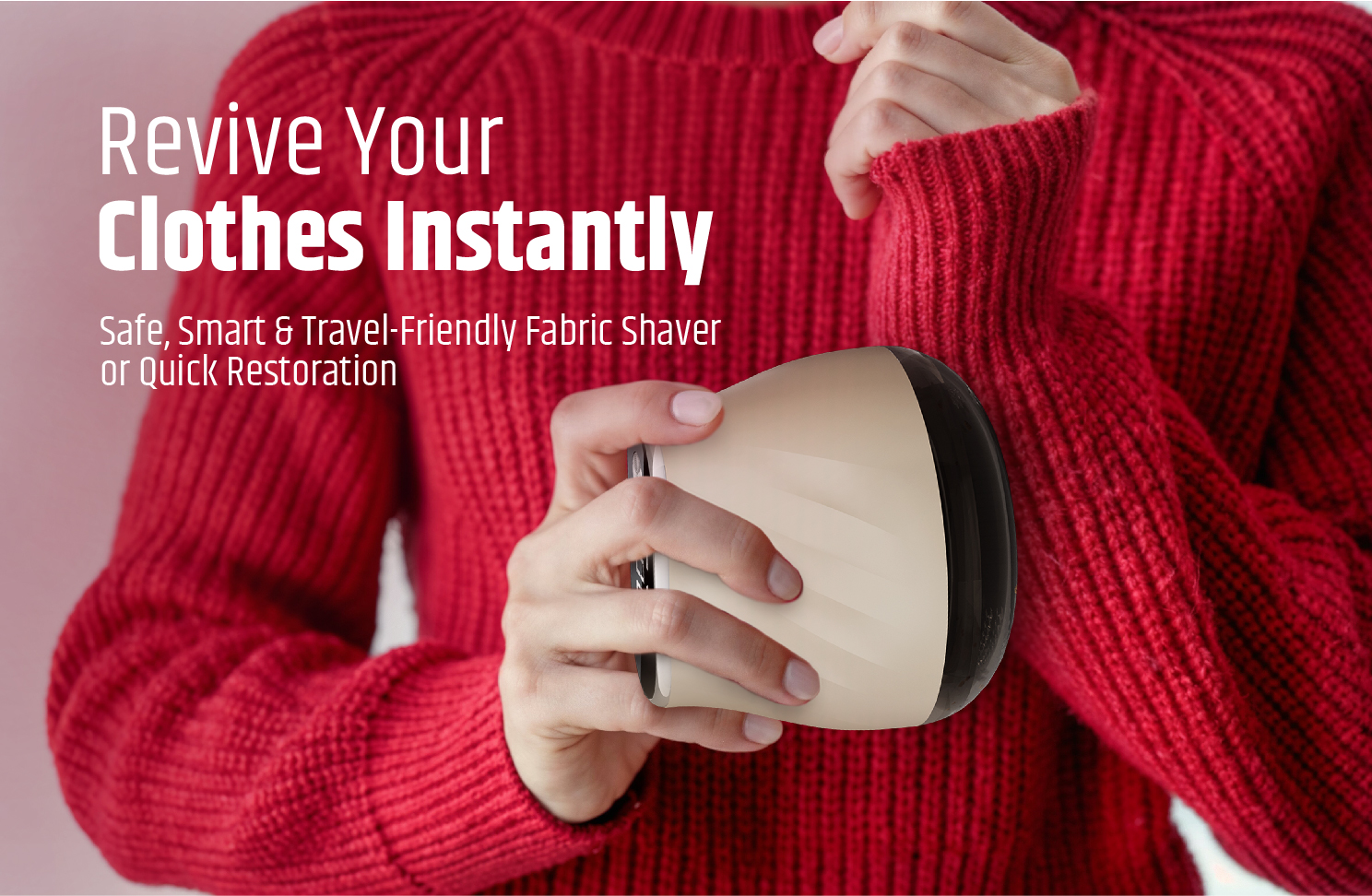 The HomeBasic Rechargeable Lint Remover is designed for modern users who want efficiency, portability, and fabric safety in one device.