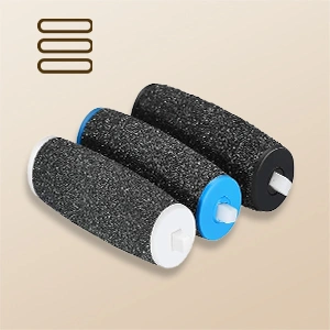 3 INTERCHANGEABLE ROLLERS FOR EVERY SKIN TYPE
