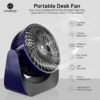 Rechargeable USB Desk Fan – Portable Fan