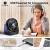 Rechargeable USB Desk Fan – Portable Fan