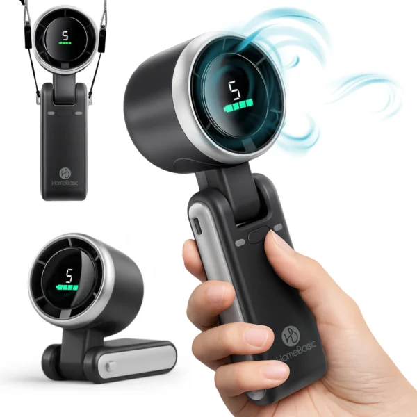 HOMEBASIC Turbo Frost Fan | Mini Portable Fan