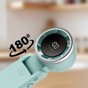 180° FOLDABLE DESIGN FOR HANDHELD OR DESKTOP USE