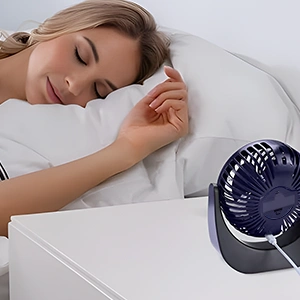 SLEEP SOUNDLY WITH SILENT COOLING