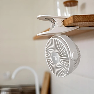 2-IN-1 CLIP & DESK FAN 