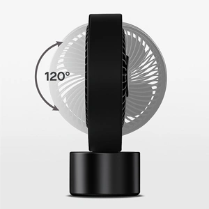 120° Auto-Swing for Room Coverage