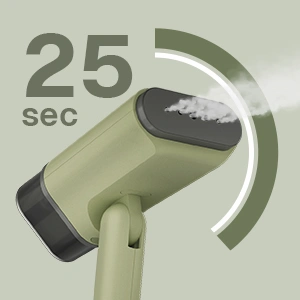 RAPID HEAT-UP IN JUST 25 SECONDS