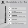Electric Toothbrush – Sonic Shine, 6 Brush Heads, USB-C