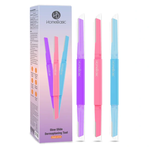 HOMEBASIC dual head face razors for women
