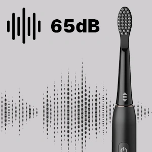 WHISPER-QUIET OPERATION UNDER 65DB