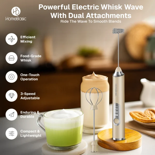 Rechargeable Milk Frother