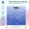 HomeBasic digital body weighing machine with accurate 0.1g precision, 180kg capacity, LCD display