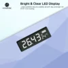 HomeBasic digital body weighing machine with accurate 0.1g precision, 180kg capacity, LCD display