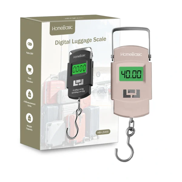 Digital Luggage Weighing Scale 50kg – Portable Travel Scale