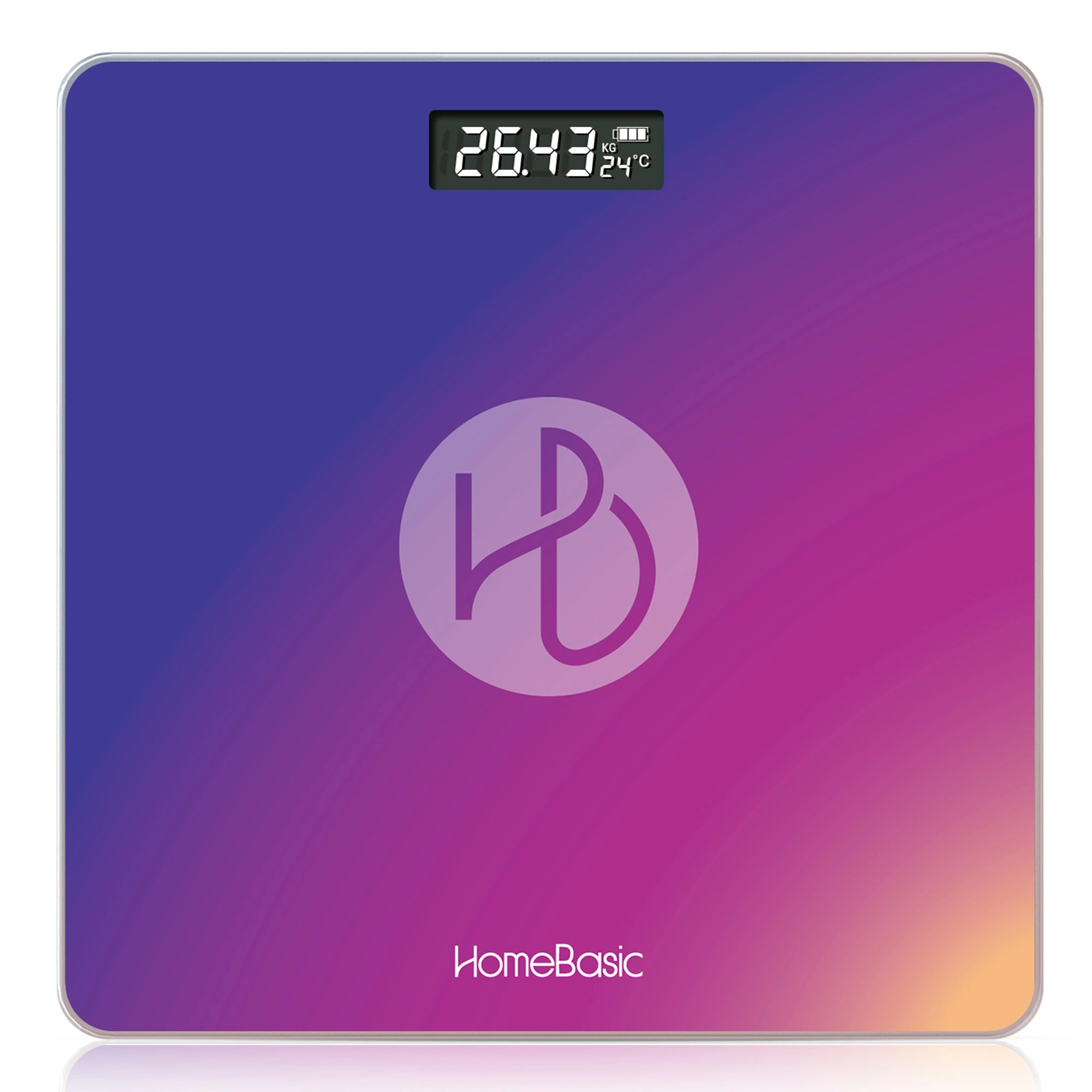 HomeBasic Digital Weight Machine for Body Weight with 180kg Capacity & LCD Display