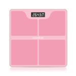 HomeBasic Body Weighing Scale with 180kg capacity, LCD display, step-on activation
