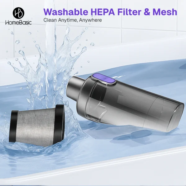 2-in-1 Vacuum Cleaner and Blower – Portable, Rechargeable, Dual-Mode Cleaning Vacuum Cleaner | HomeBasic in India