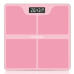 HomeBasic Body Weighing Scale with 180kg capacity, LCD display, step-on activation