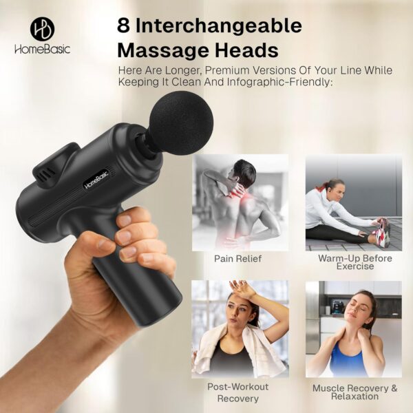 muscle mate massage gun HomeBasic
