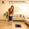 HomeBasic Smart Body Weighing Scale. Built with high-precision sensors, toughened glass, and a clear LCD display