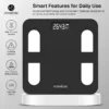 Stay on top of your health with the HOMEBASIC Smart digital Body Weighing Scale