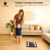 Stay on top of your health with the HOMEBASIC Smart digital Body Weighing Scale