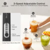 3 Speed Handheld Coffee Frother