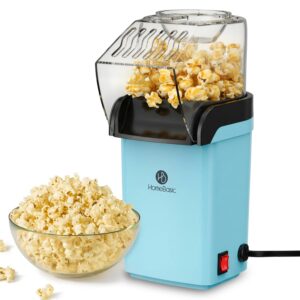 HOMEBASIC 1200W Oil-Free Hot Air Popcorn Maker